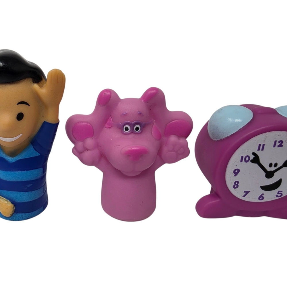 Blues Clues Finger Puppets Lot of 3